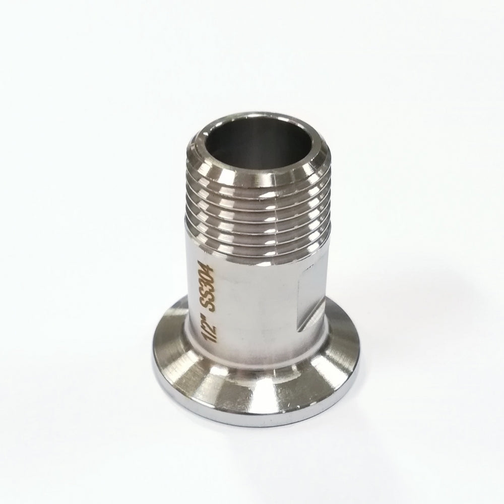 34mm Tri-Clamp x 1/2" NPT (hann)