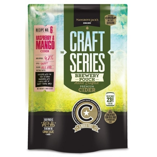 Craft Series Raspberry & Mango Cider ekstraktsett - 2,4kg