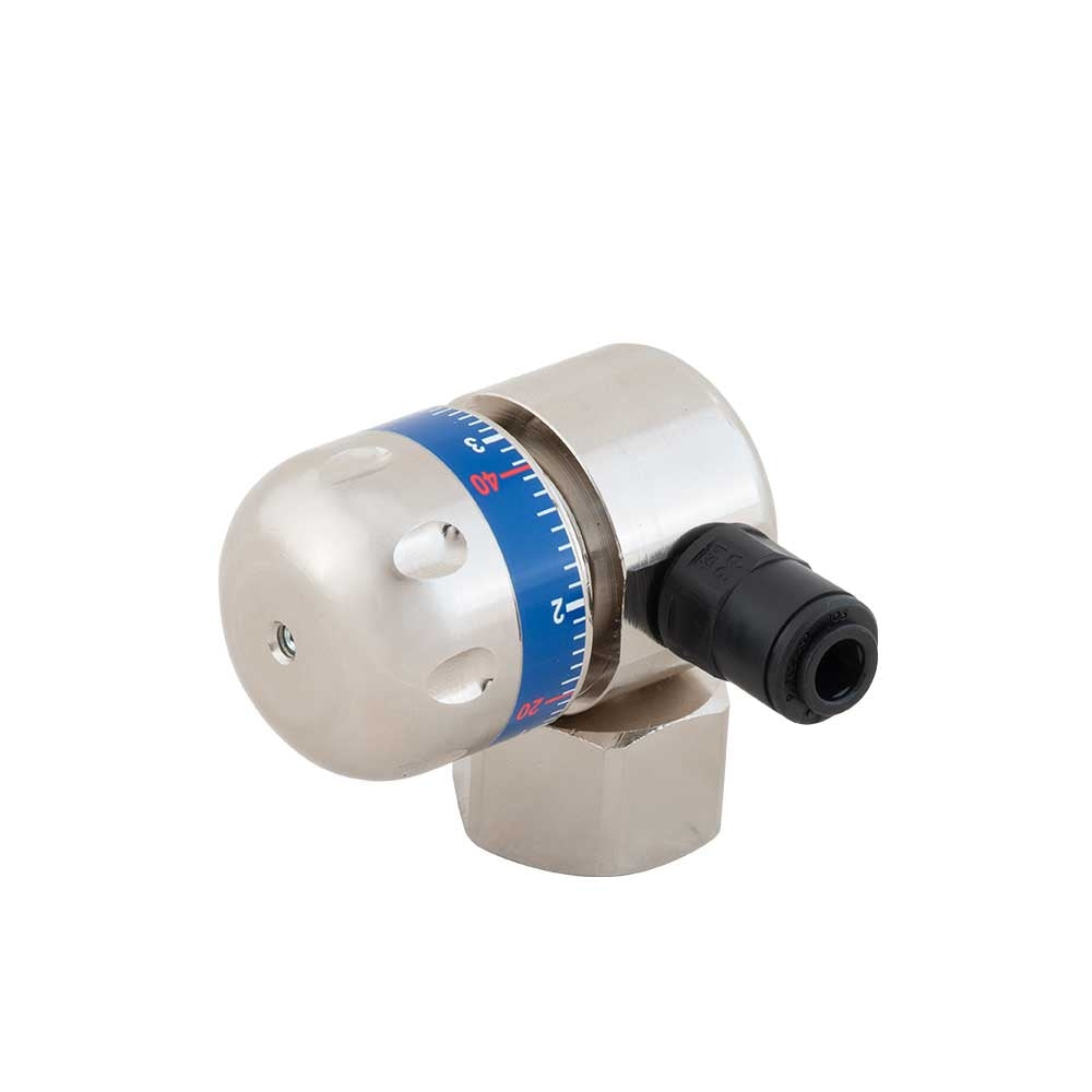 Minimal - CO2 regulator til Sodastream, med John Guest hurtigkobling - Oxyturbo