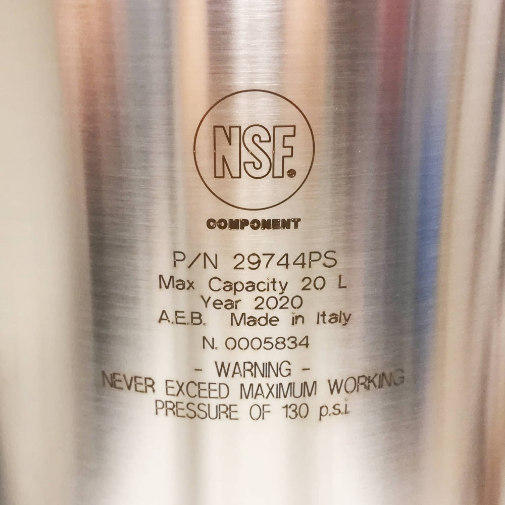 Corneliusfat 20L fra AEB - ball lock