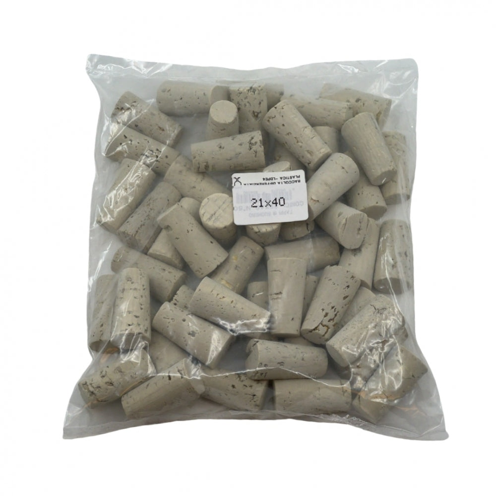 Konisk vinkork 21 x 40mm 50stk