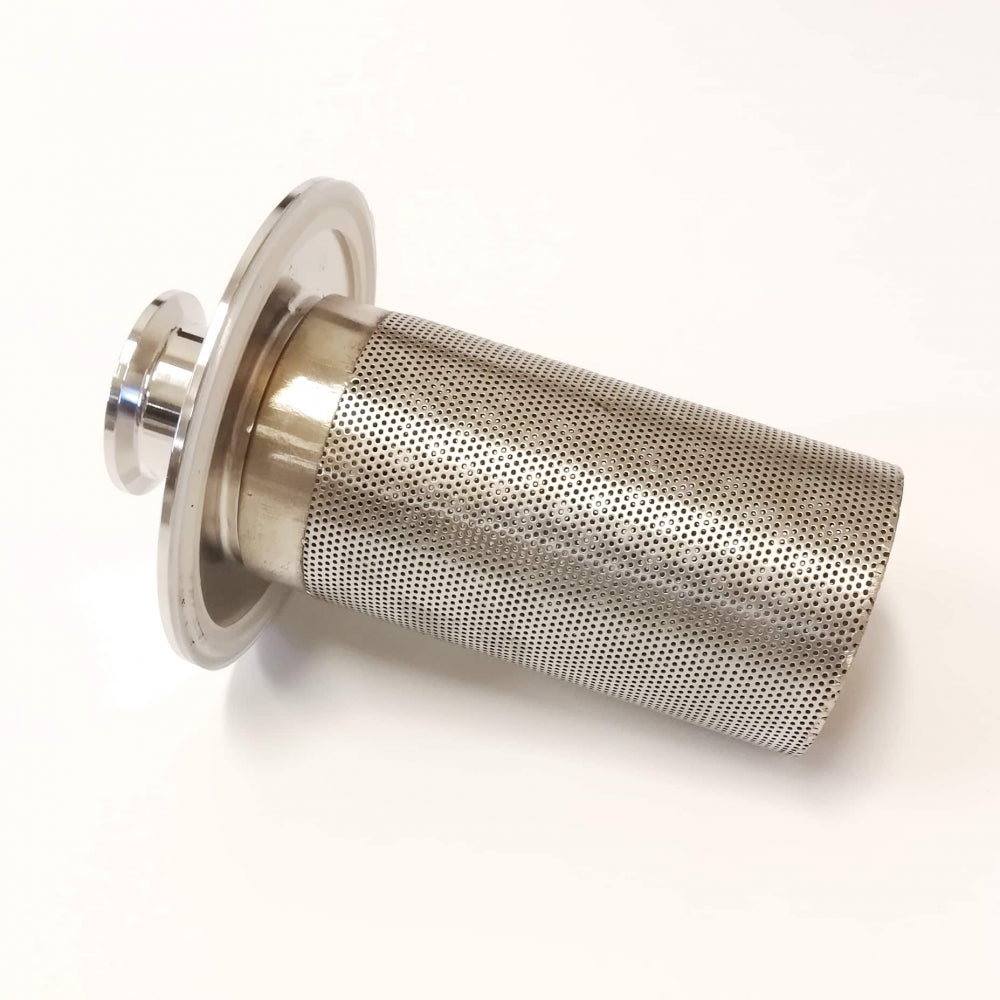 1,5" Tri-Clamp Inline Filter Kort (24,5cm)