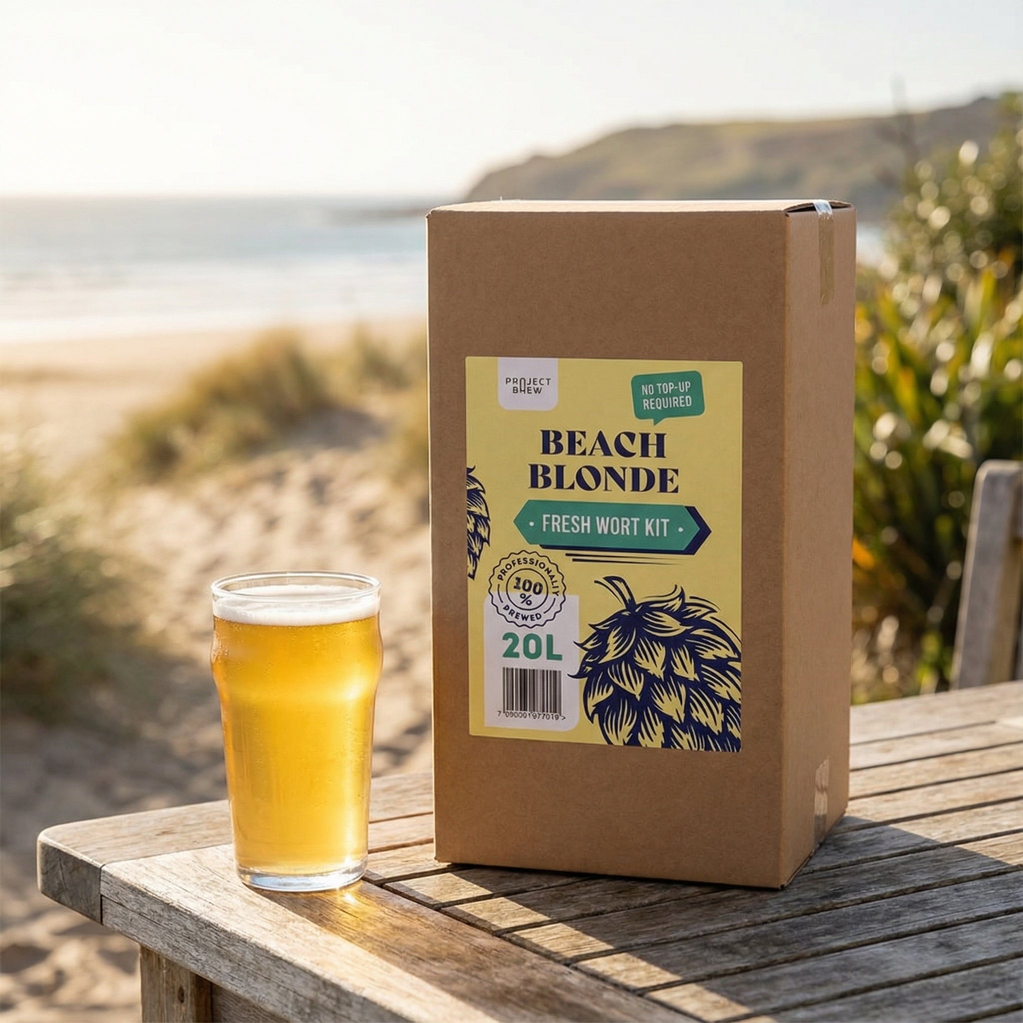 Beach Blonde - 20L Fresh Wort Kit
