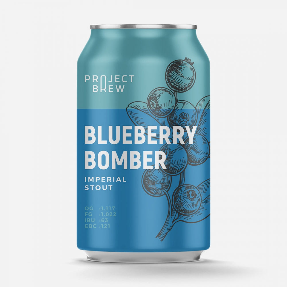 Blueberry Bomber - allgrain ølsett