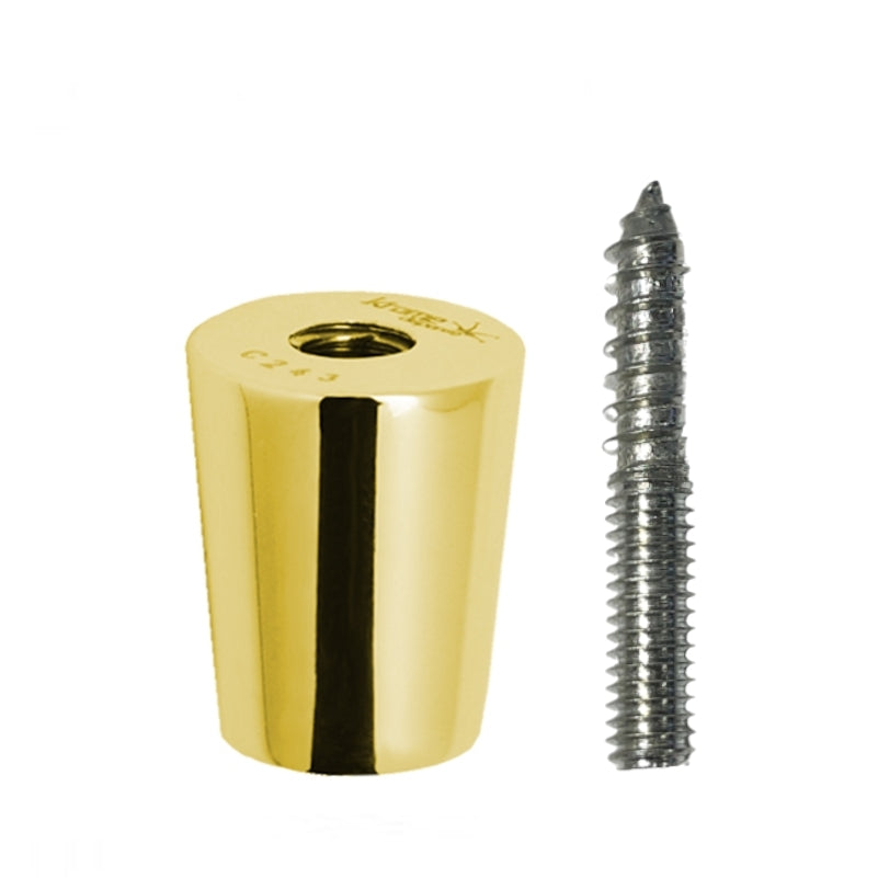 Golden tap handle ferrule golden - hylse til tappekran, komplett med bolt