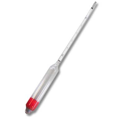 Hydrometer Specific Gravity 1.050 - 1.100 - Alla France
