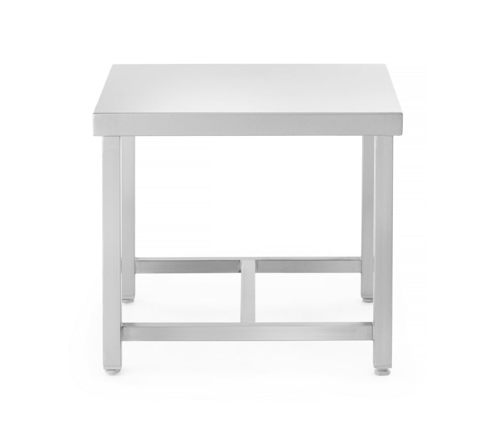 Bord av rustfritt stål - 550 x 550 x 450(h) - Hendi