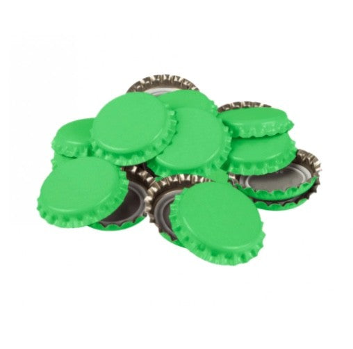 Korker 26mm lys grønn, 100 stk.
