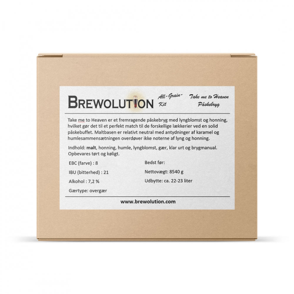 Take me to Heaven Påskeøl - allgrain ølsett