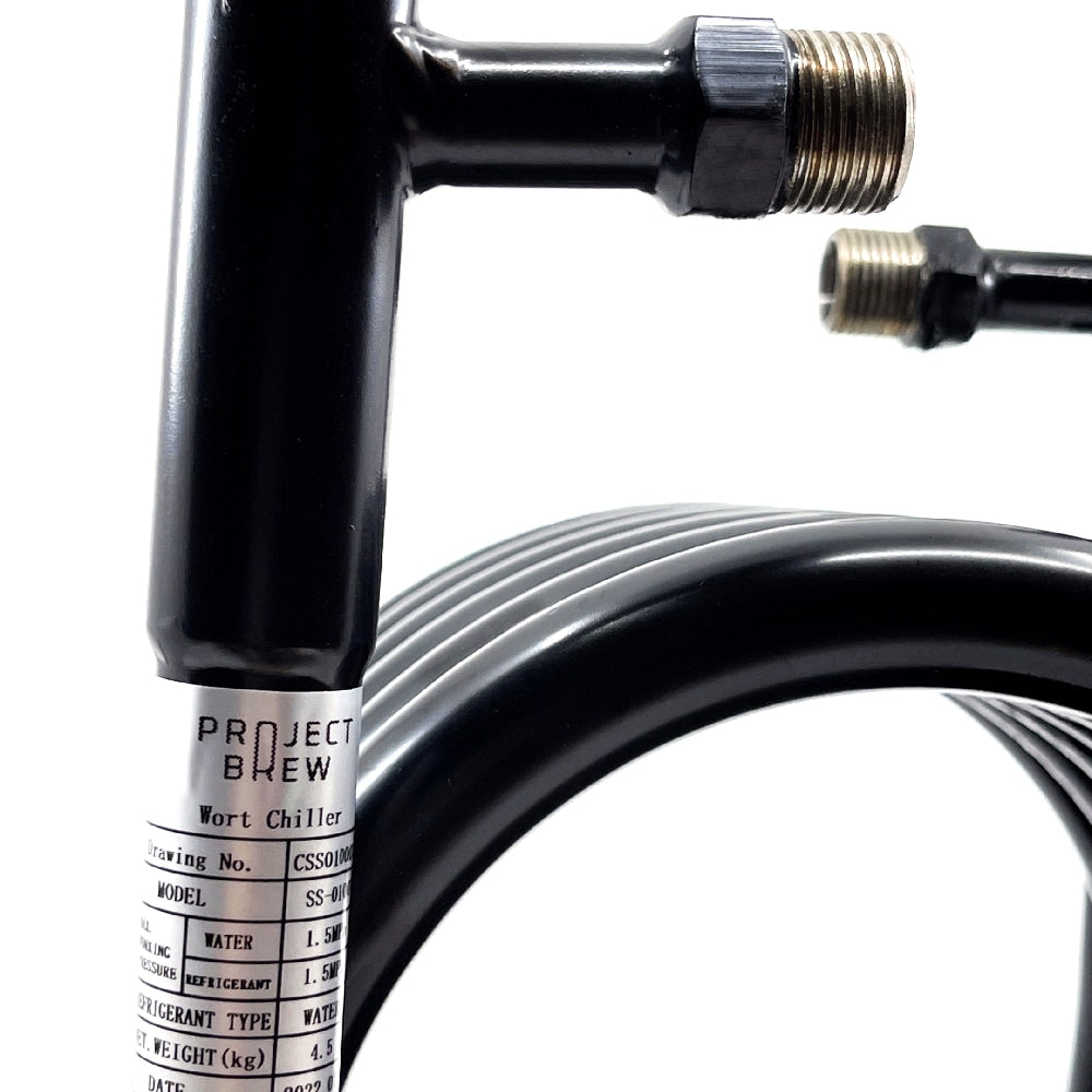 Project Brew Wort Chiller - Motstrømskjøler av kobber