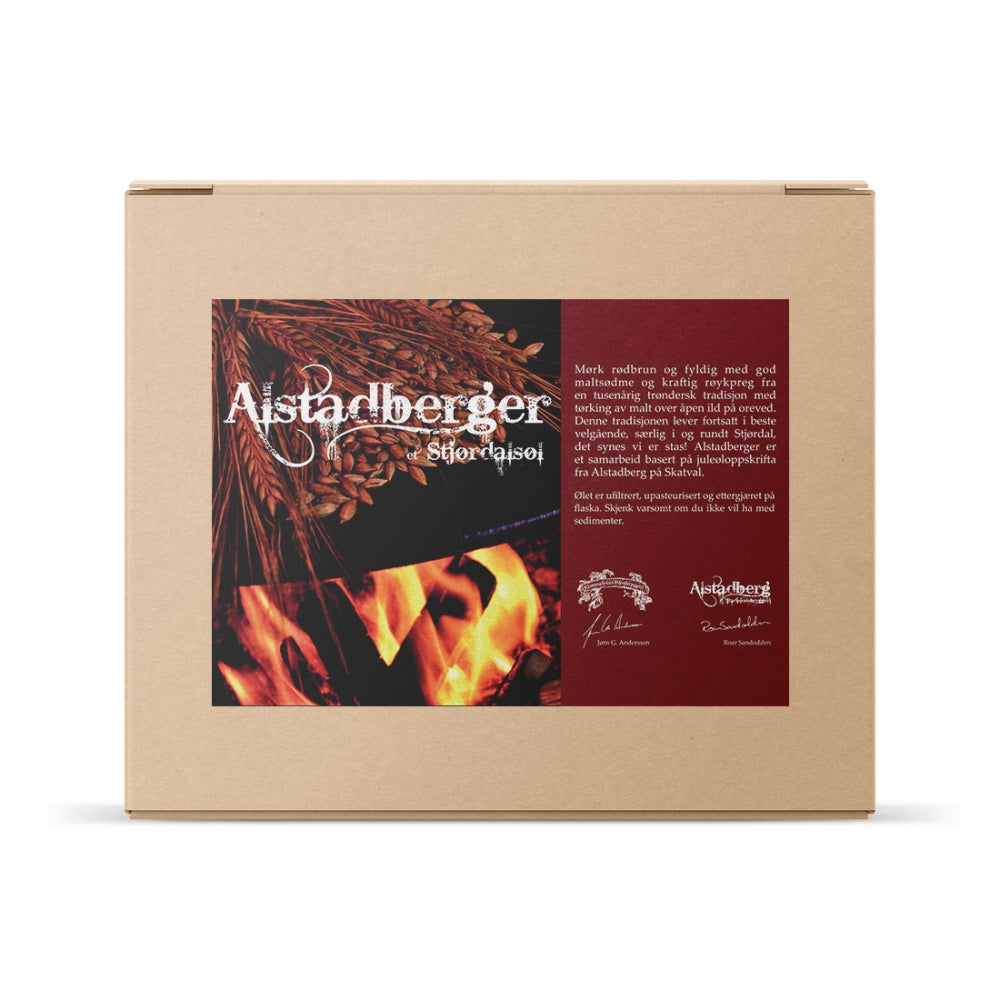 Klostergården Alstadberger - et Stjørdalsøl - Allgrain ølsett