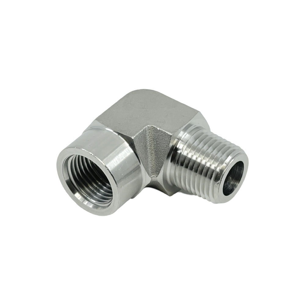 1/2" FPT til 1/2" NPT albue adapter