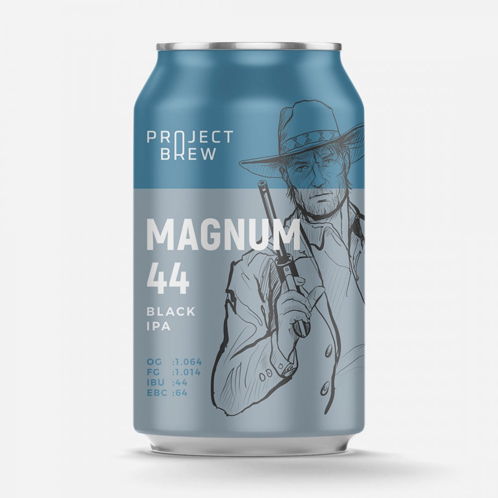Magnum 44 Black IPA - allgrain ølsett