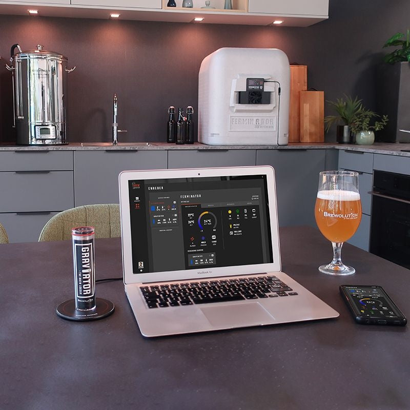 Graviator - WiFi hydrometer og termometer