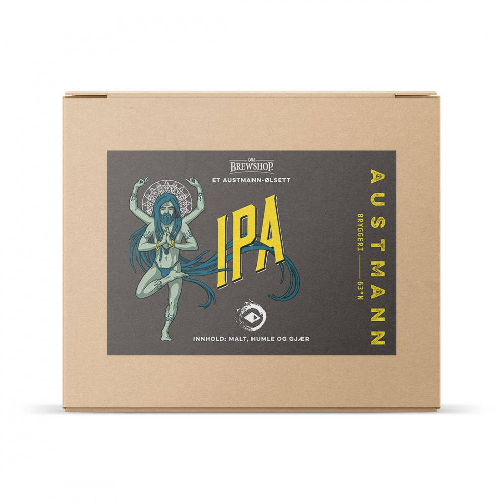 Austmann IPA - allgrain ølsett