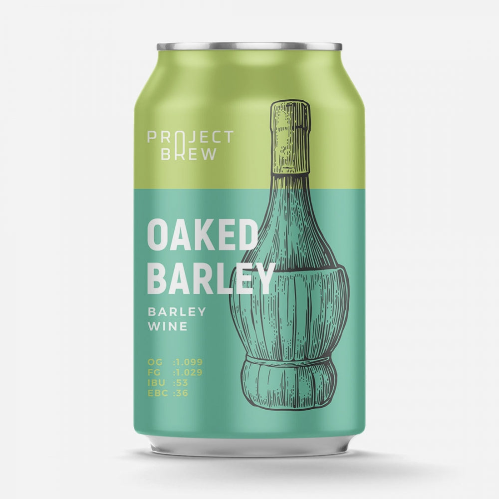 Oaked Barley Wine - allgrain ølsett
