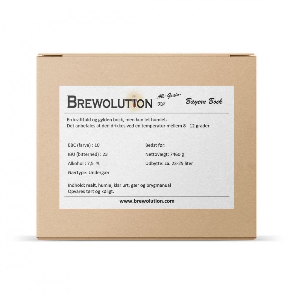 Bayern Bock - allgrain ølsett