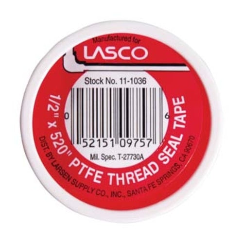 Gjengetape PTFE 12mm bred x 13,2m lang