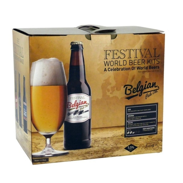 Festival Belgian Pale Ale 3,6kg Ekstraktsett