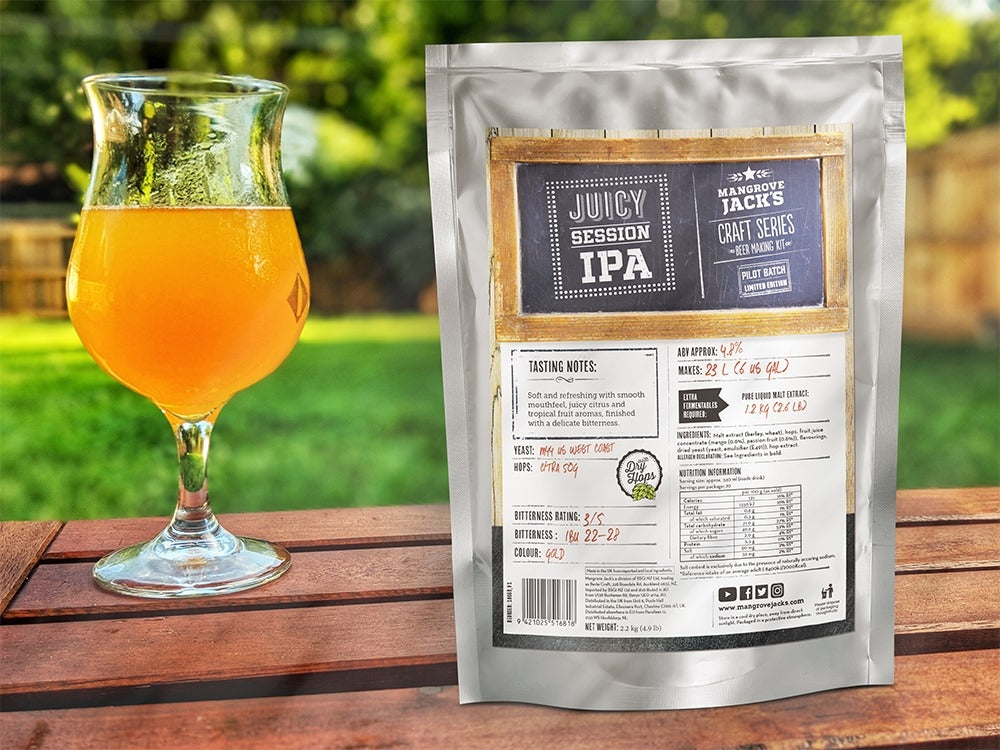 Craft Series Juicy Session IPA ekstraktsett - 2,2kg