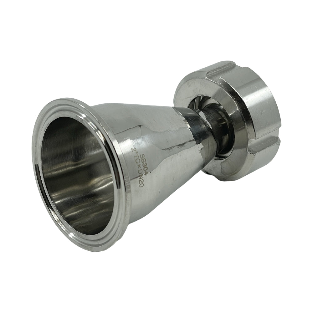 Adapter DN20 Female (DIN 11851) til 2" Tri-Clamp