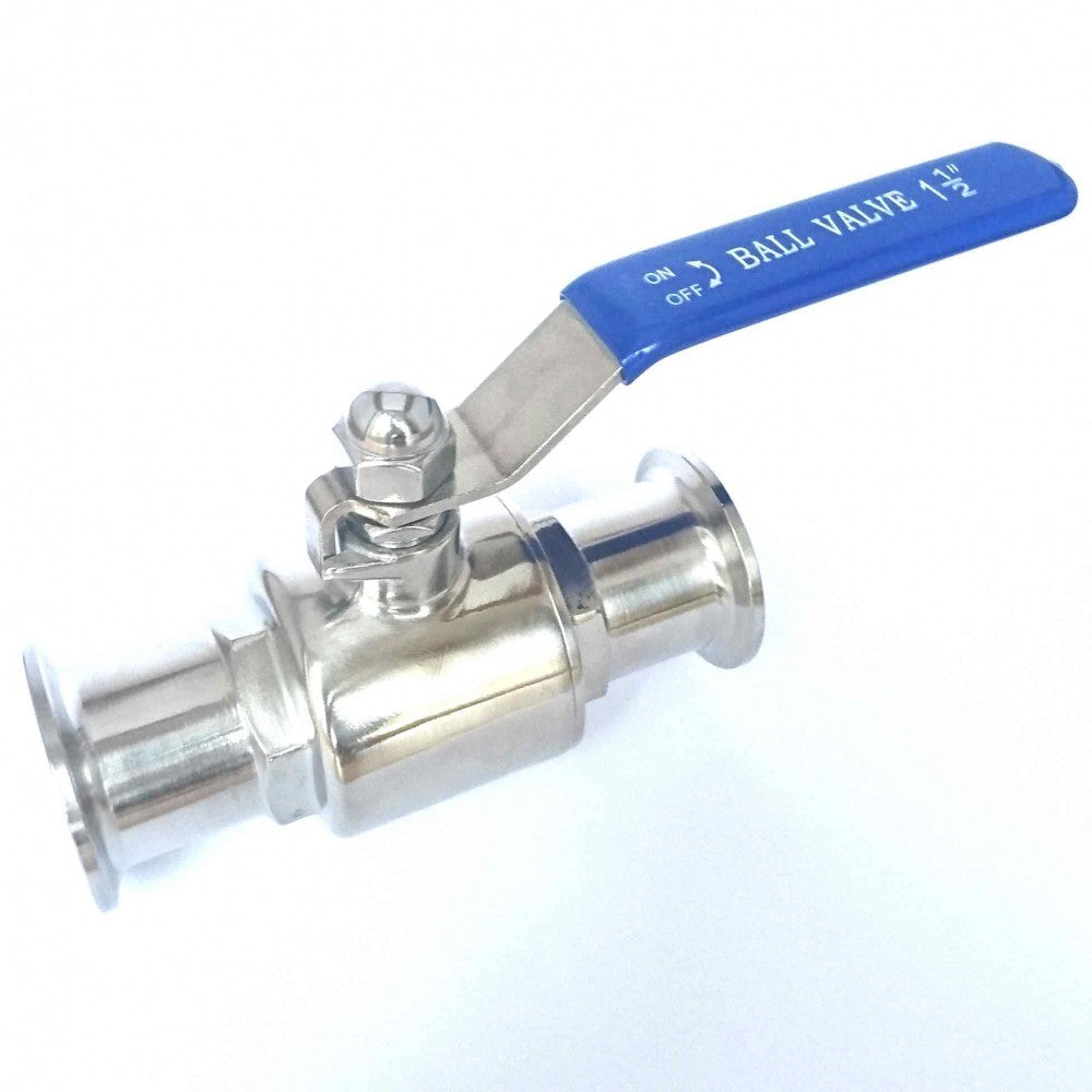 1,5" Tri-Clamp Kuleventil