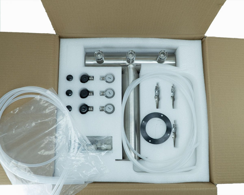 UltraT FasTap Tappetårn sett med 3 kraner - Keg King