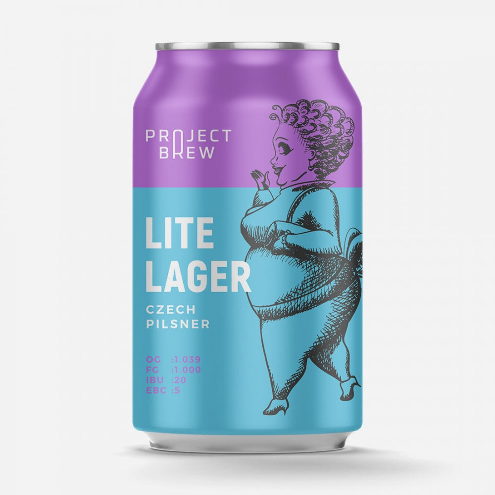 LITE Lager - allgrain ølsett
