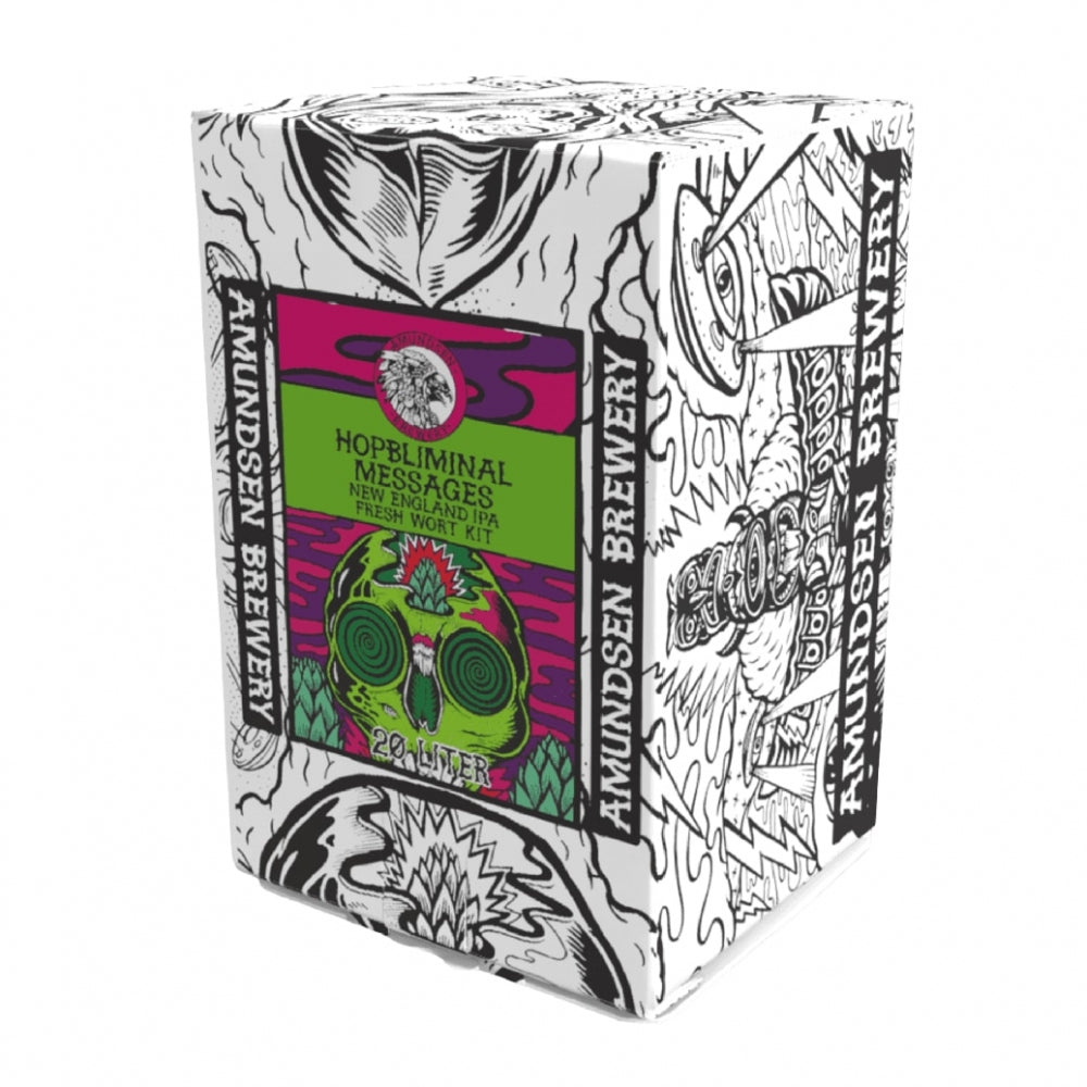 Amundsen Hopbliminal Messages - Hazy IPA - 20L Fresh Wort Kit
