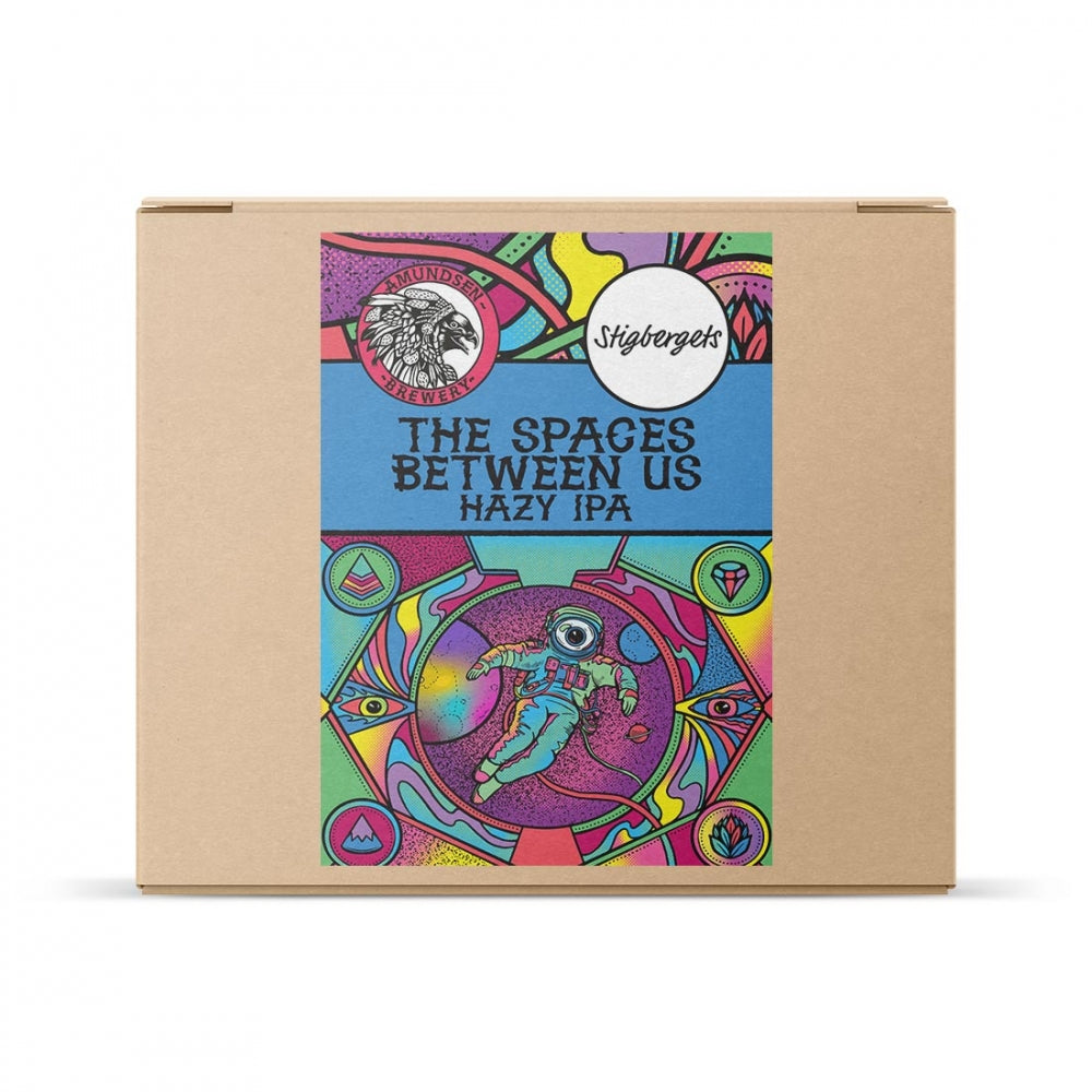 Amundsen X Stigbergets - Spaces Between Us - Hazy IPA - allgrain ølsett