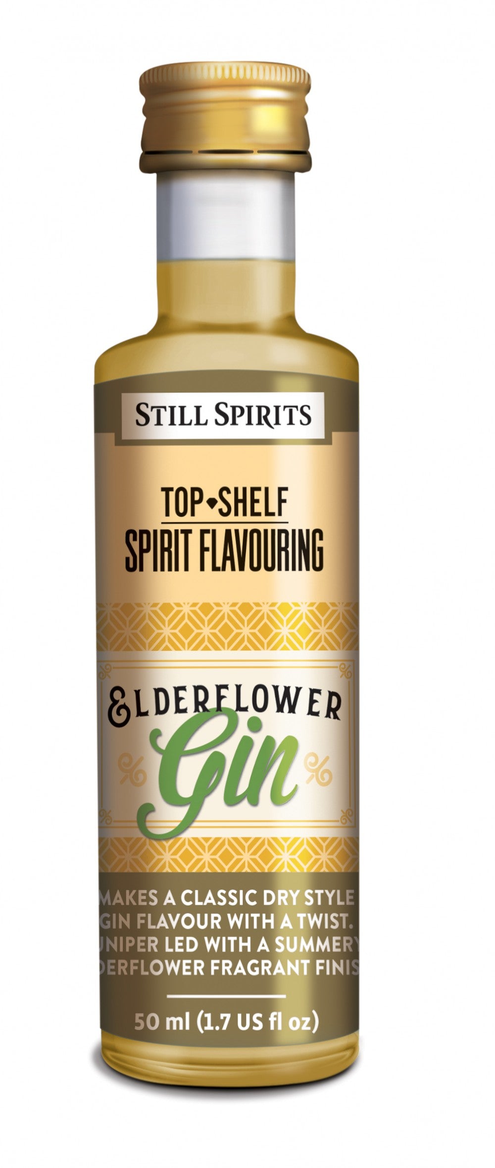 SS Top Shelf Elderflower Gin - 50ml essens