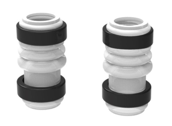 Silikonslange med festeringer til Grainfather pumpe - 2 stk