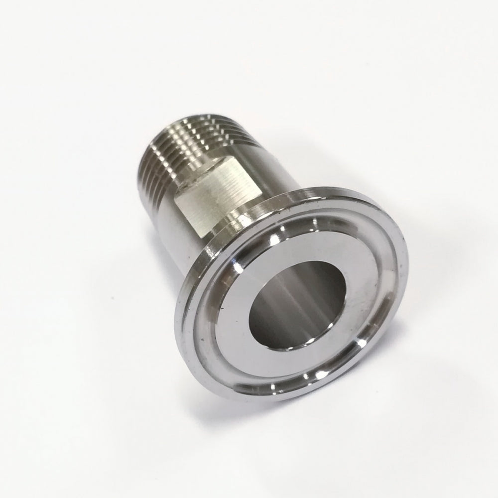 34mm Tri-Clamp x 1/2" NPT (hann)