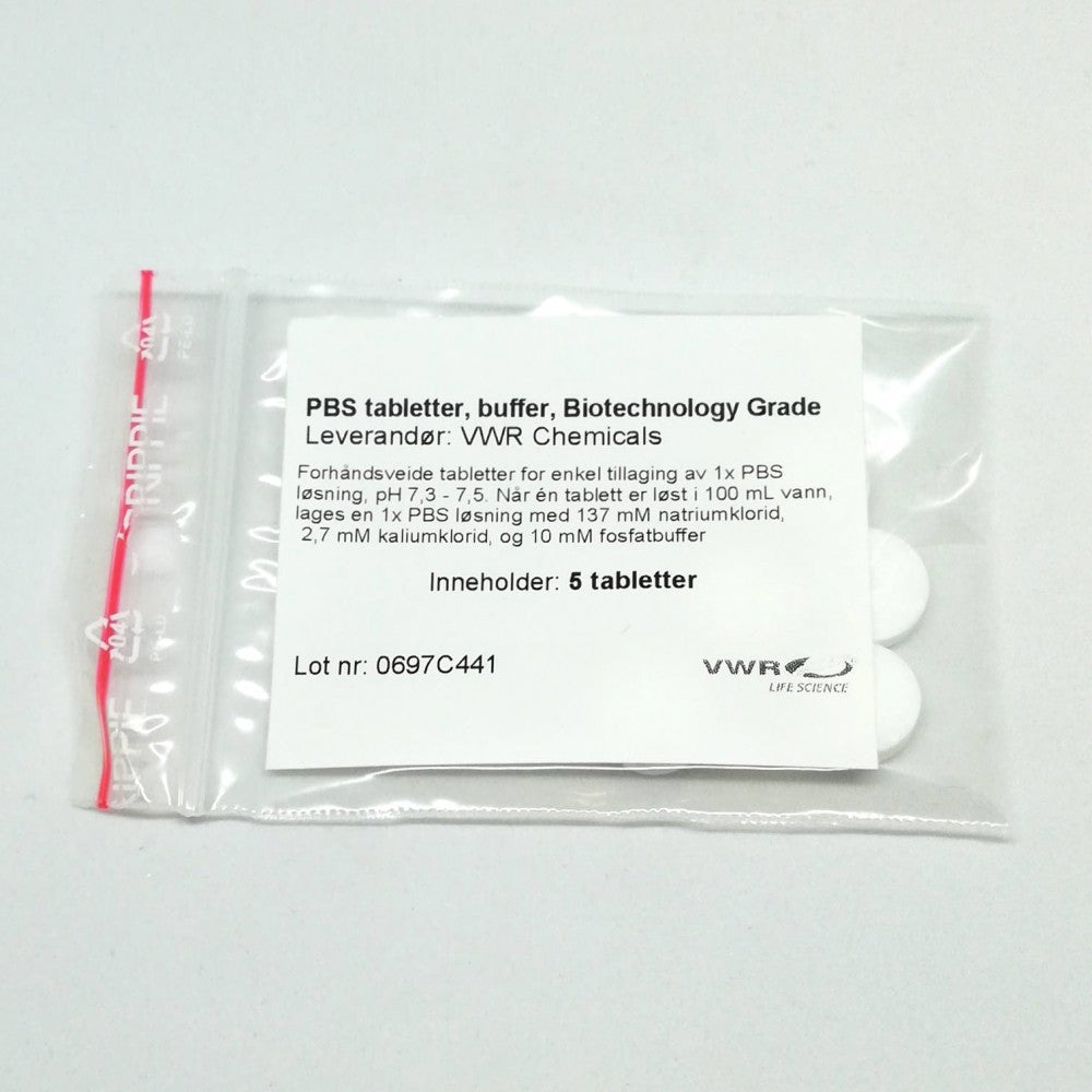 PBS tabletter 5 stk