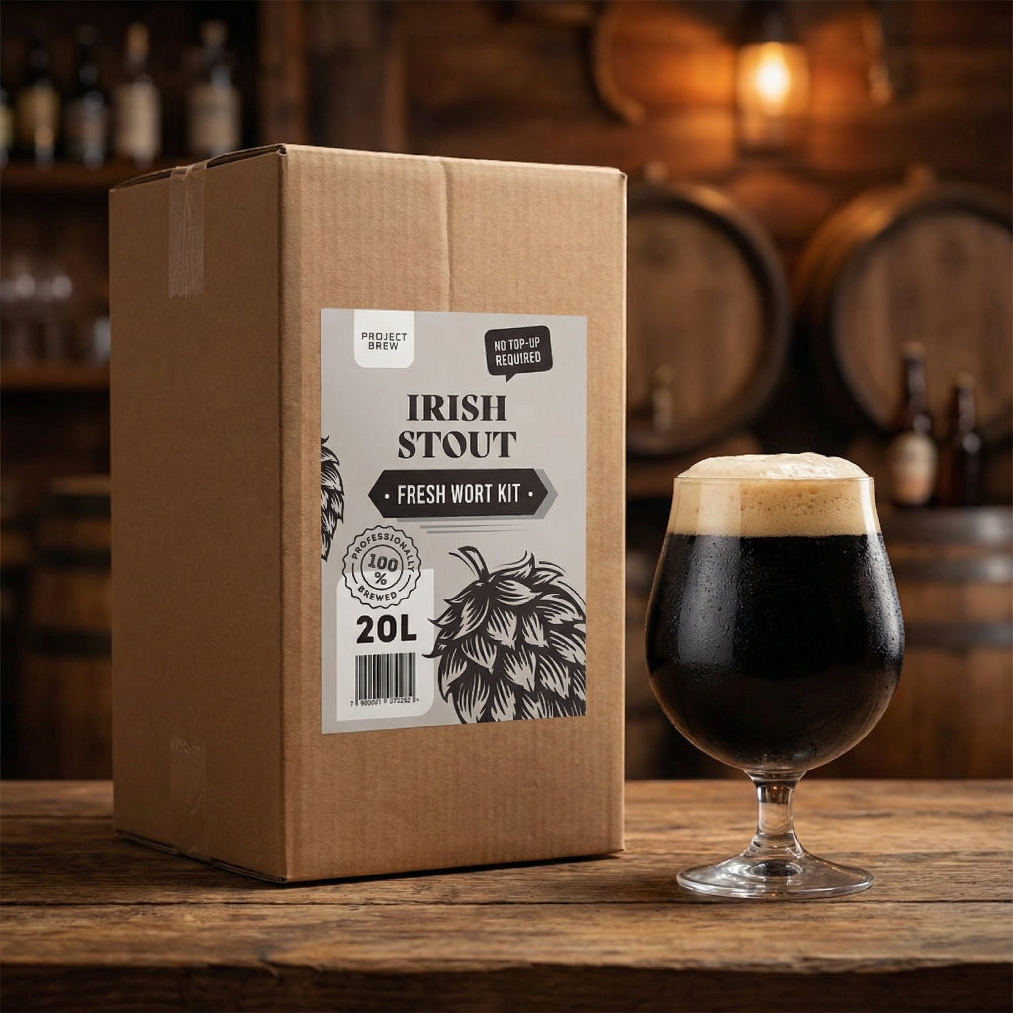 Irish Stout - 20L Fresh Wort Kit