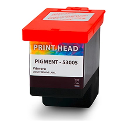 Reusable pigment ink print head for the Primera LX4000e