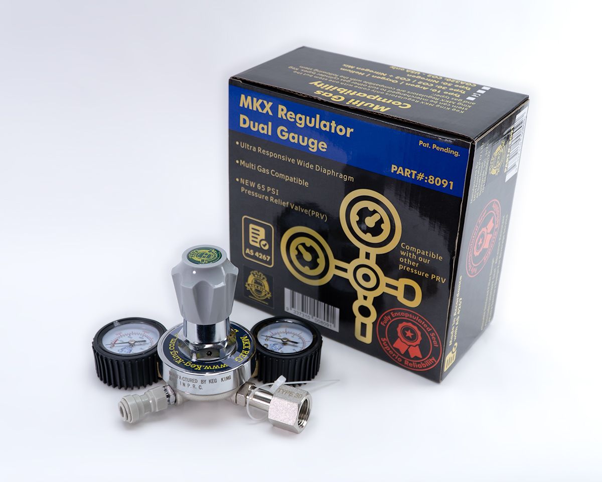 Regulator MKX For CO2 - Keg King