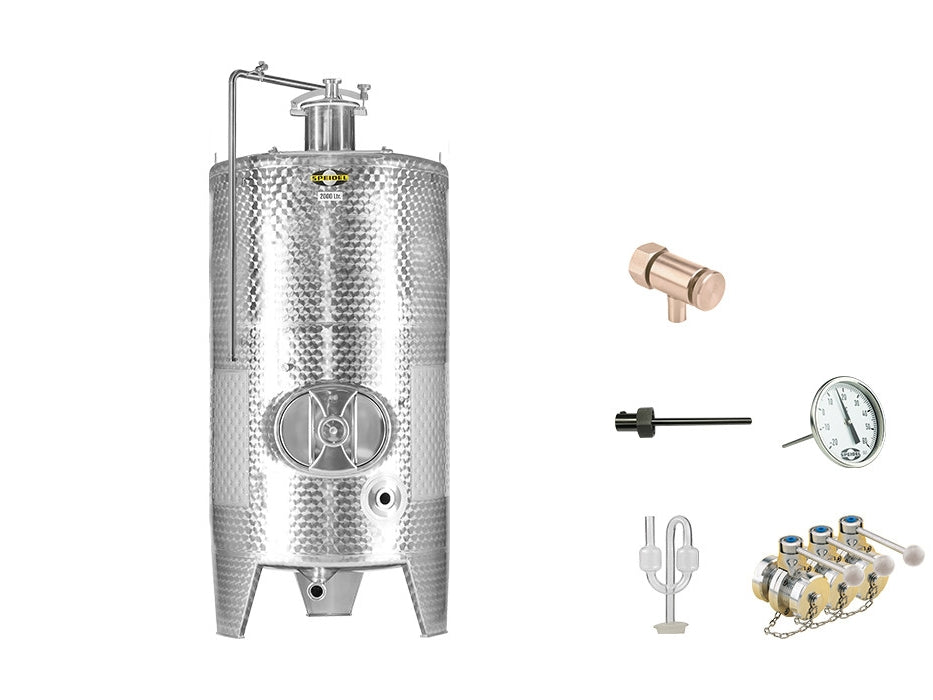 Speidel FS-MO gjæringstank 625L - komplett (Bestillingsvare)