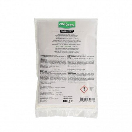 Sorbistat 100g (Kaliumsorbat) - Vinoferm