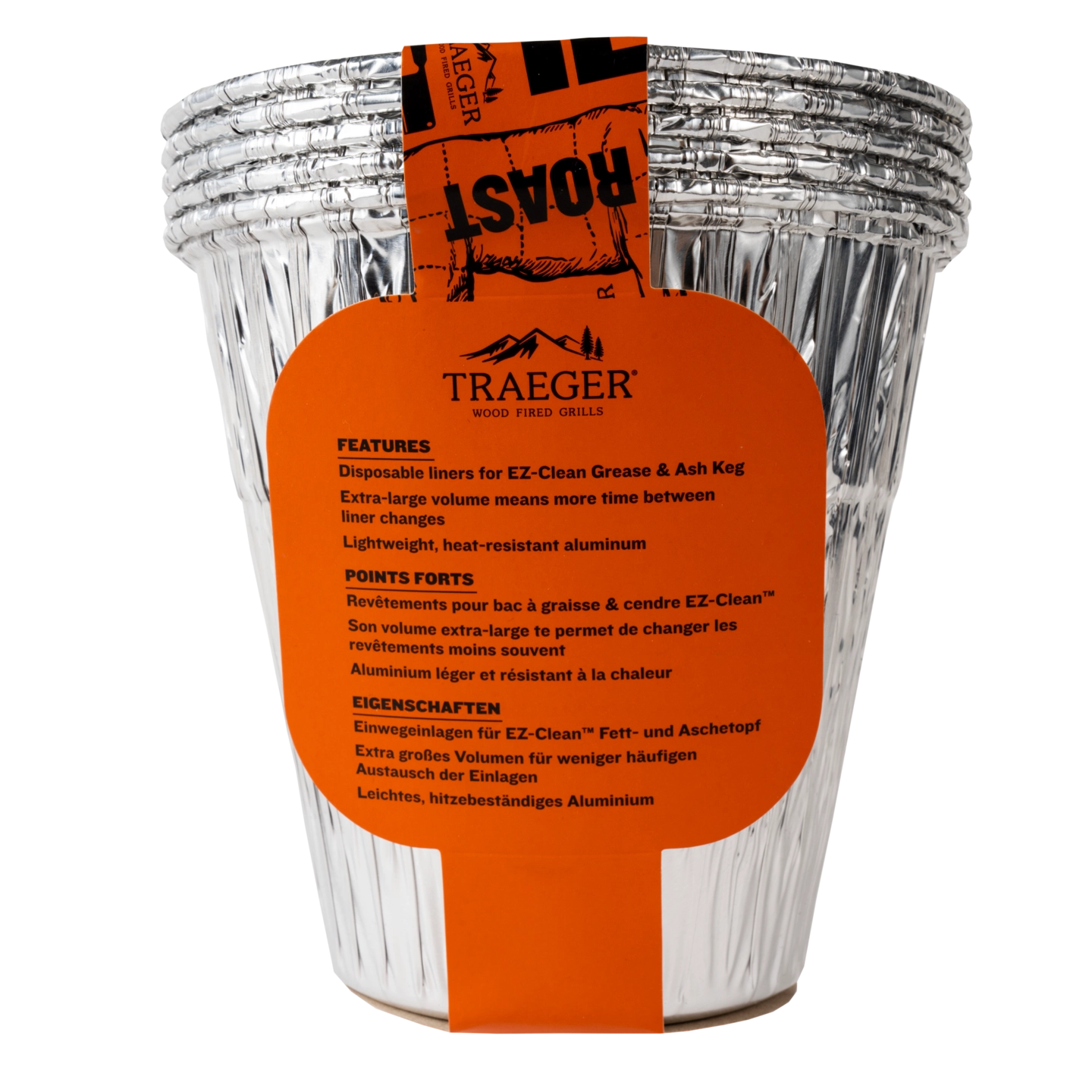 Traeger EZ-Clean Grease & Ash Keg Liner - fettoppsamler