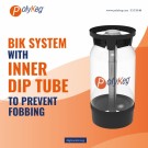 PolyKeg PRO 24L with Bag - Amber - K Valve (Europall med 48 fat) thumbnail