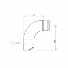 Dip Tube / Siphon for Speidel Braumeister - 50mm - BacBrewing thumbnail
