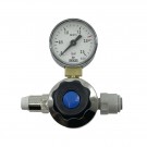 Oxyturbo Minor O2 - oksygen regulator med manometer og 1/4
