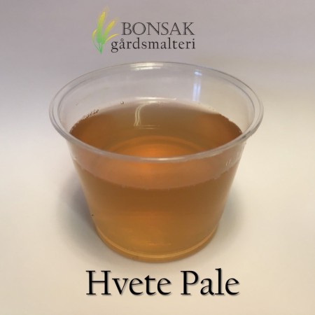 Hvete Pale Malt (6-8 EBC) 100G - Bonsak Gårdsmalteri