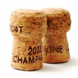 Champagne naturkork 30,5mm x 48mm - 50 stk