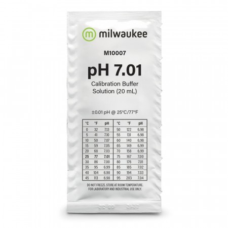 Kalibreringsvæske / buffer pH 7.01 - 20ml (Milwaukee)