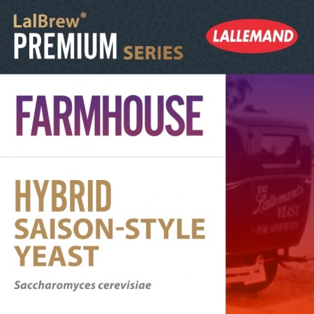 LalBrew Farmhouse - Hybrid Saison-Style Yeast 11g (Best før 02/2023)