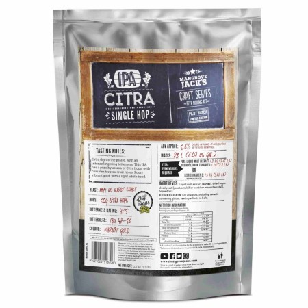 Craft Series Citra IPA (Limited Edition) ekstraktsett - 2,5kg