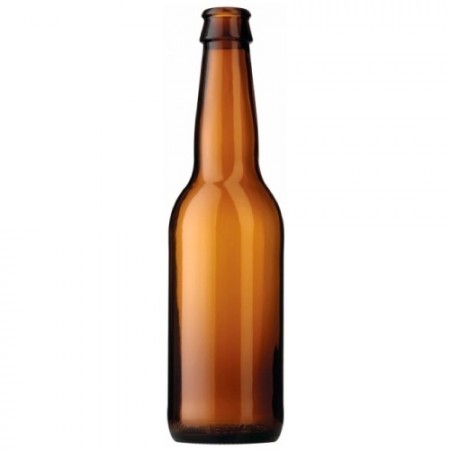 0,33 liter longneck ølflasker - Eske med 24 stk