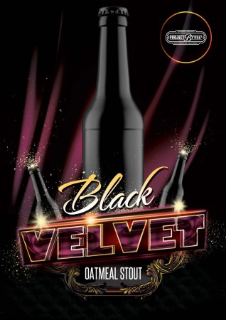 Black Velvet - Oatmeal Stout - allgrain ølsett